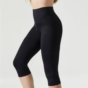 Blanqi Hipster Support Crop Legging Black XL